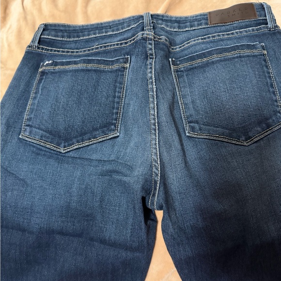 PARKER SMITH Women's Dark Blue Skinny Jeans - Picture 4 of 5